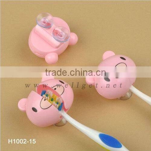 Double Toothbrush Tumbler Holder Home Animal Toothbrush Holder