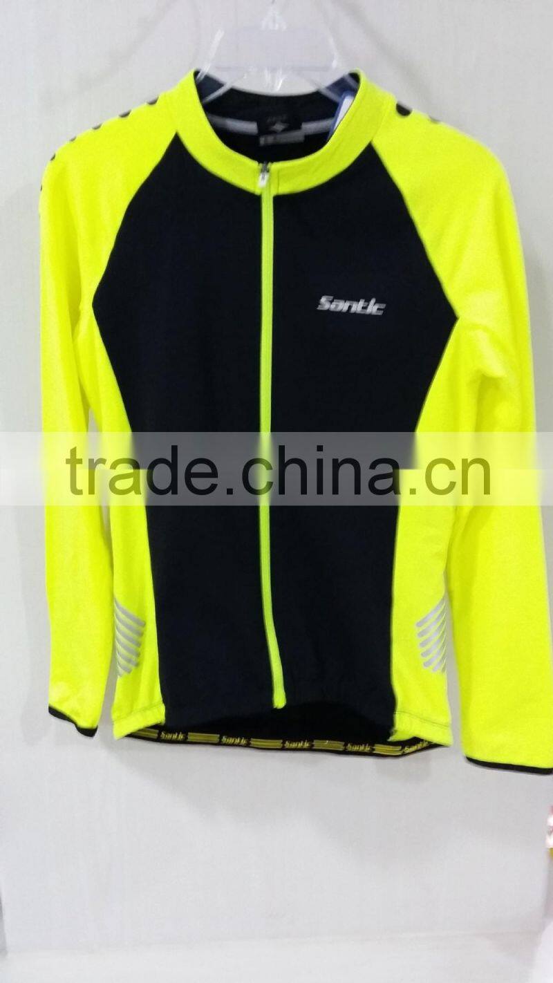 Santic Hign Qyality winter thermal cycling jacket
