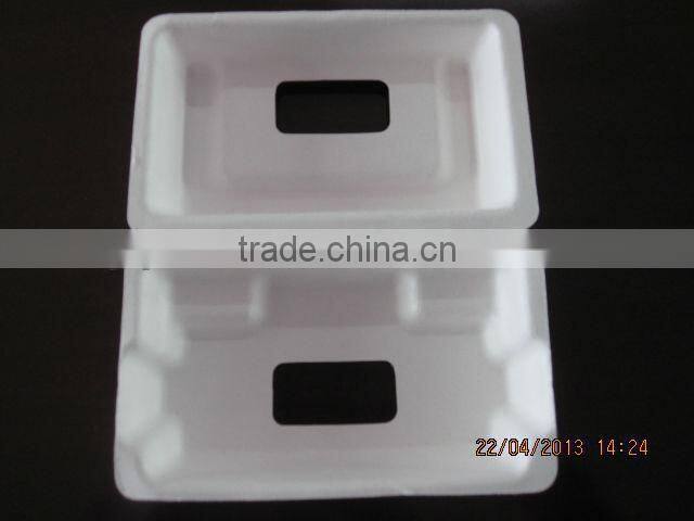 2014 Amazon Products Hot Selling Protective Sustainable Biodegradable Recyclable Pulp Paper Trays,Natural Pulp Molded Packaging