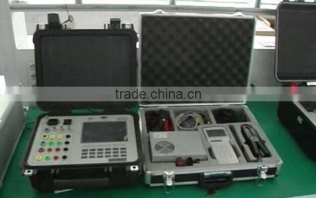 Energy meter calibration equipment at work site