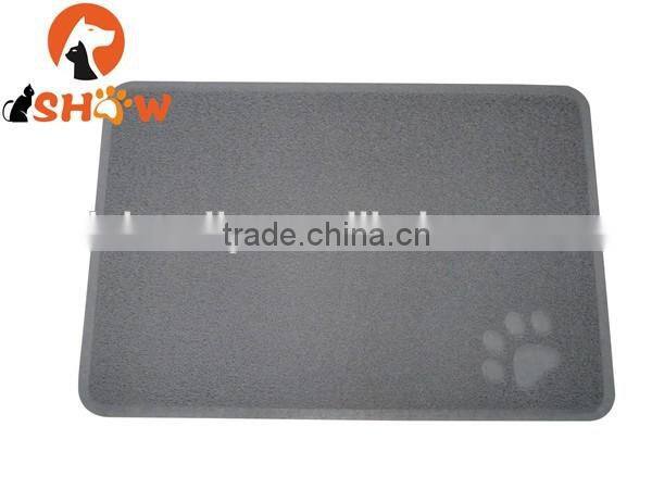 New arrival cat litter sand mat pvc easy to clean dry-beige catch all litter