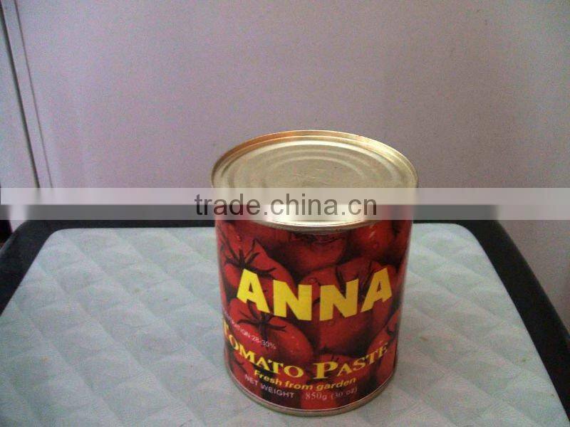 850g canned Jus de conserves de with brix 28~30
