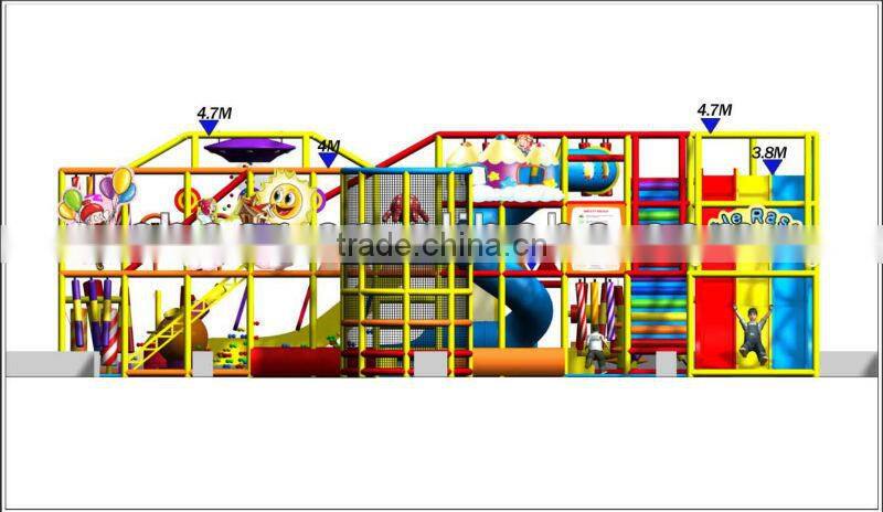 Cheer Amusement combo indoor Junior and Toddler naughty castle