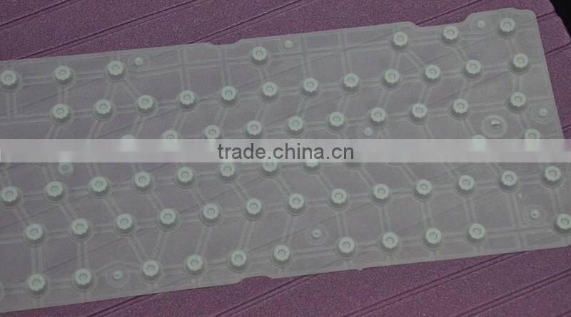 High Quality Silicone Rubber Computer Keypad Custom Made Silicone Rubber Keypad