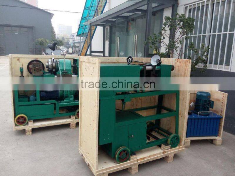 Semi-automatic Rebar Rebar Forging Machine Thread Cutting Machine China