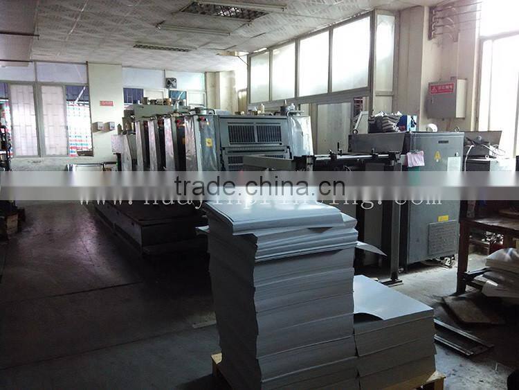 2016 machine made paper box with paper hanger/ packaging box