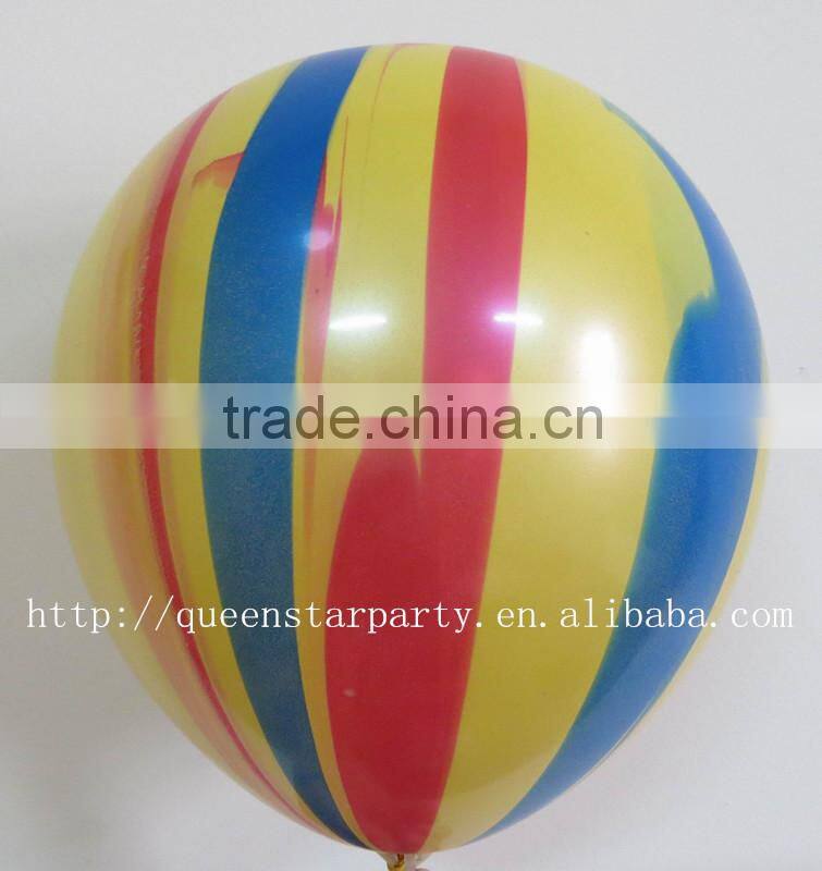 Natural latex balloons Party balloons Rainbow balloon