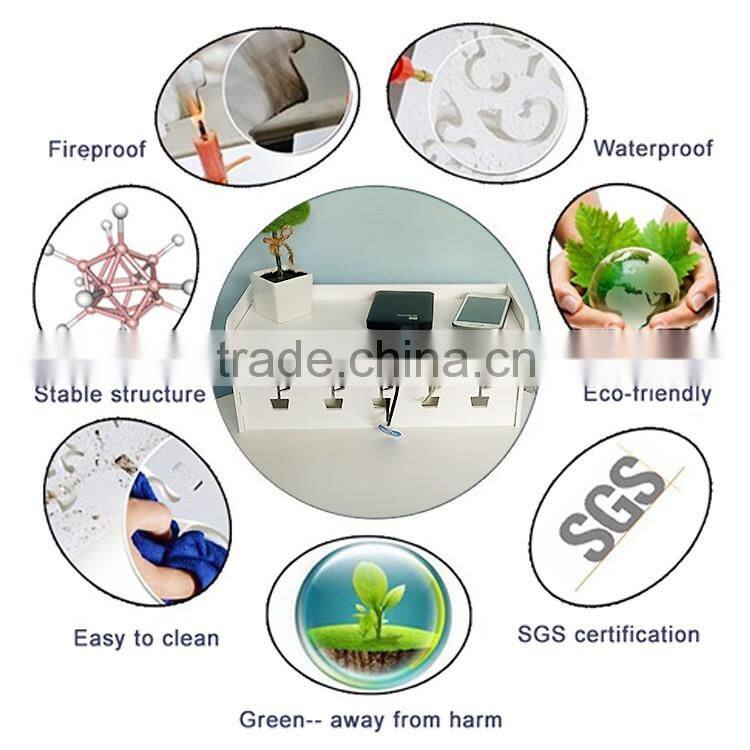 New Arrival Fashion Safety Socket Outlet Board Container Cables Storage Organizer Case Box