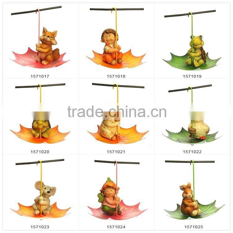 Ceramic Flower Fairies for Parrot Feeder