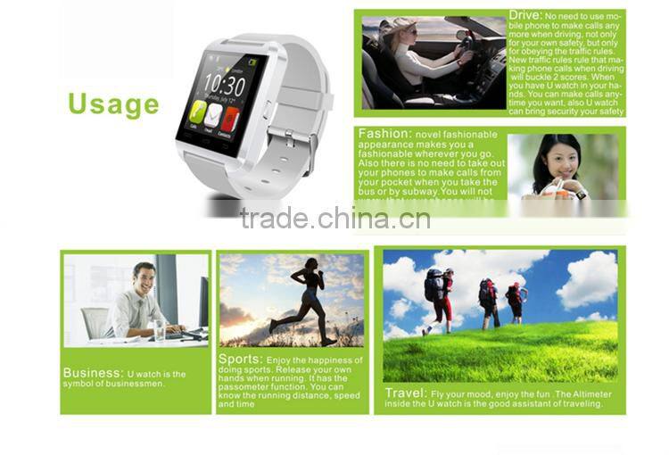 2016 Low price Factory wholesale Bluetooth smart watch phone 1.5" MTK chip 6261 with camera