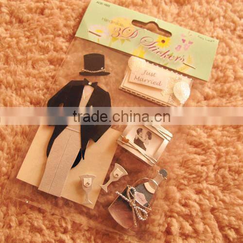 2014 hot sale spong 3D stickers