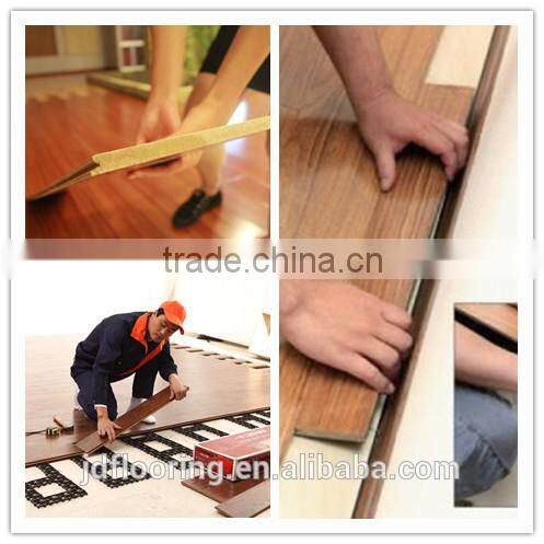 8mm e0 / e1 walnut laminate flooring