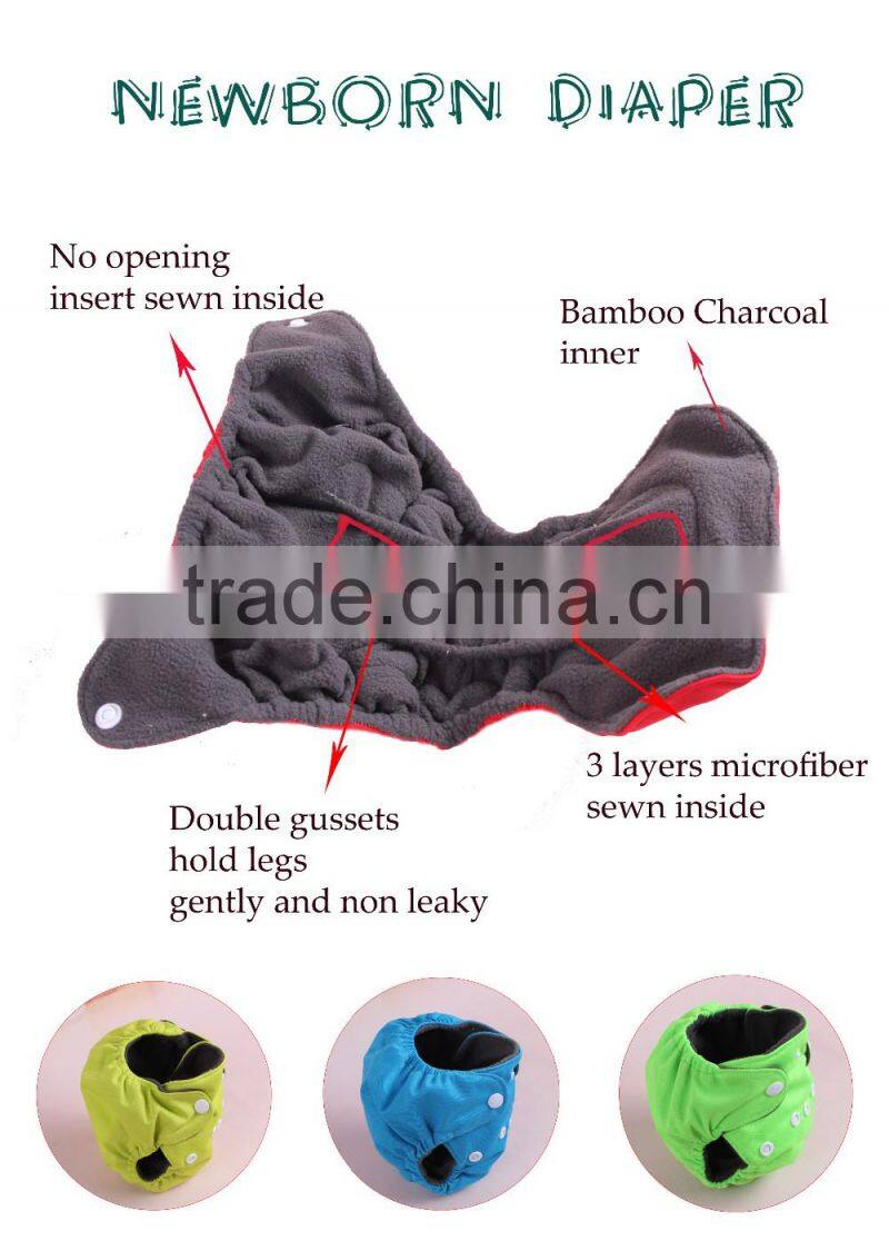 happy flute cloth print design newborn tiny diaper washable diapers best selling products