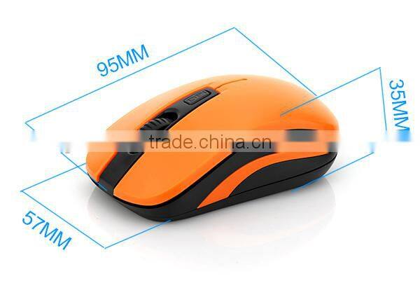 ergonomic design wireless mouse cpi switch