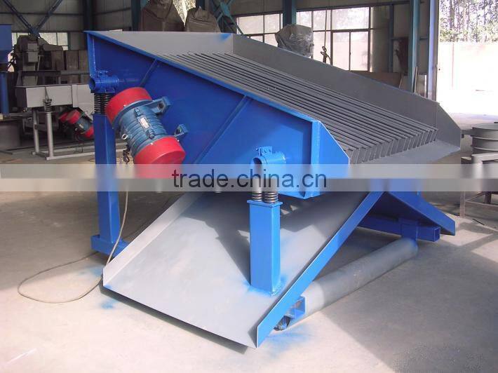 High efficiency linear vibrating screen on sale