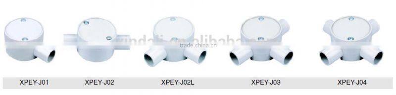 CE ROHS waterproof junction box/distribution box accessories 2ways XPEY