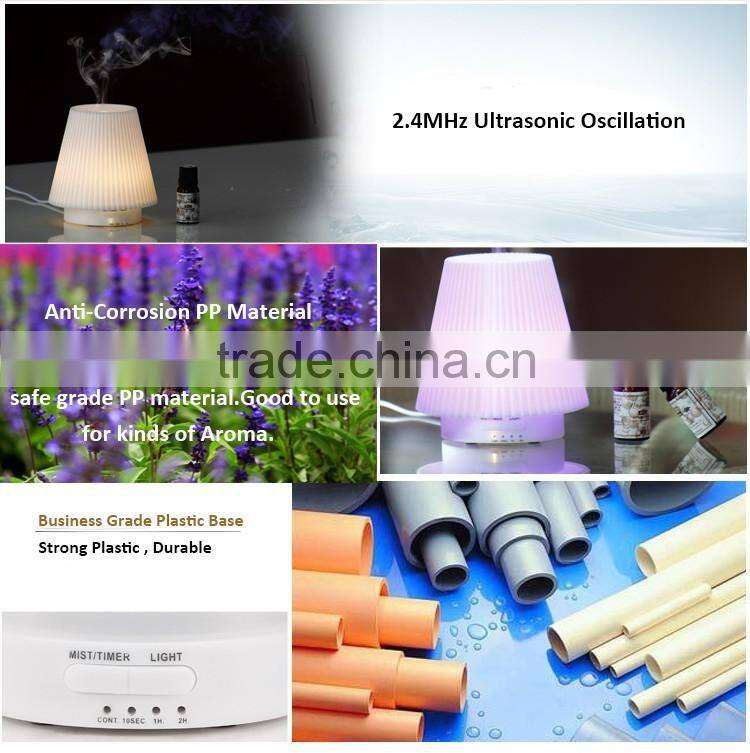 2016 ultrasonic LED diffuser aromatherapy air humidifier