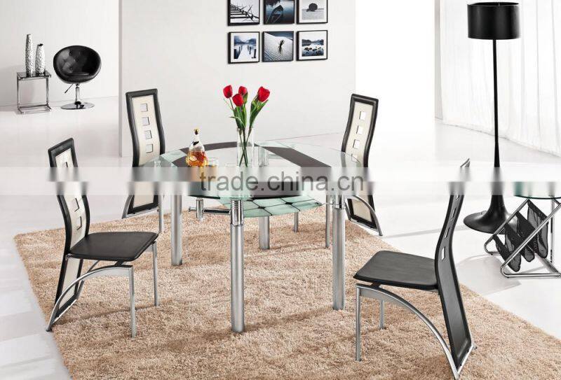Z610 cheap modern European style metal dining chair used in home furniture