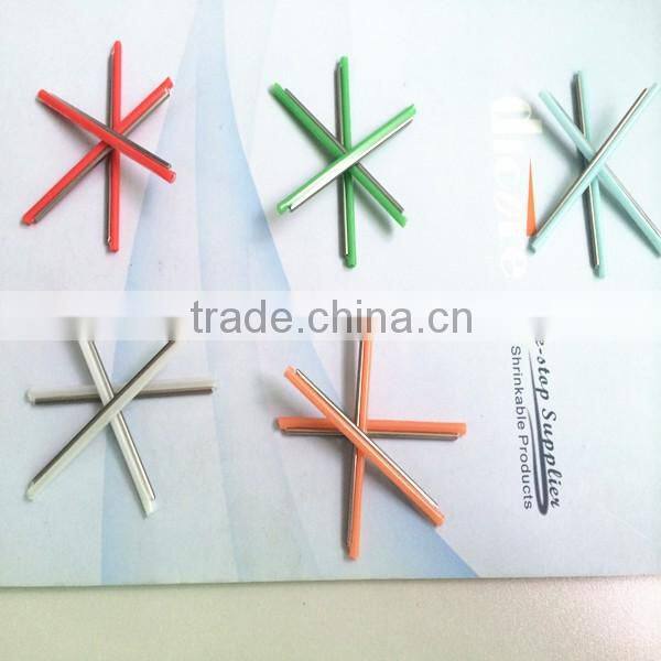 heat shrink single fiber optical cable fusion splice protection sleeve