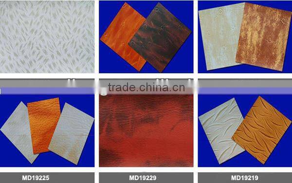 PVC leather panel for wall decoration