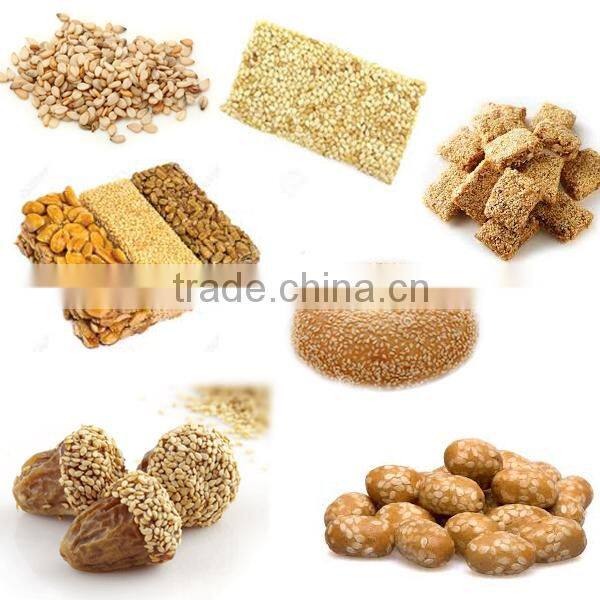 Dry Type Sesame Dehulling Machine Hulled Seeds Roaster Sesame Roasting Production