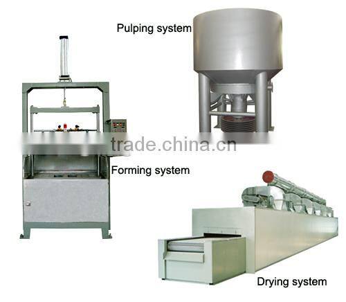 small capacity paper egg tray machine good price