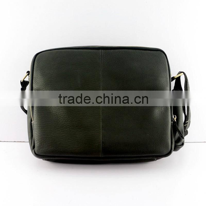 Hot selling fashion new style business genuine leather briefcase for men