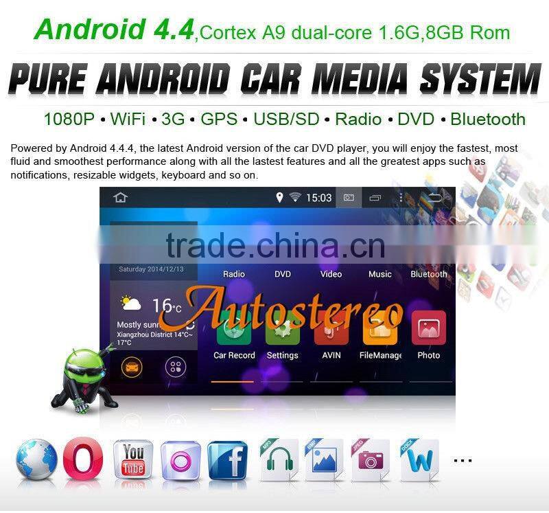 Quad Core Android 4.4 Car GPS navigation system For MITSUBISHI LANCER 2007-2012