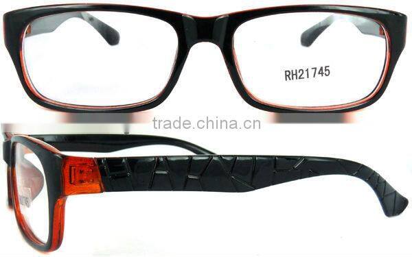2013plastic reading glasses blue frame reading glasses