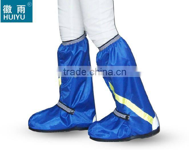 waterproof PU PVC coating reflective tape safety oxford fabric shoe for men for women worker safety shoes