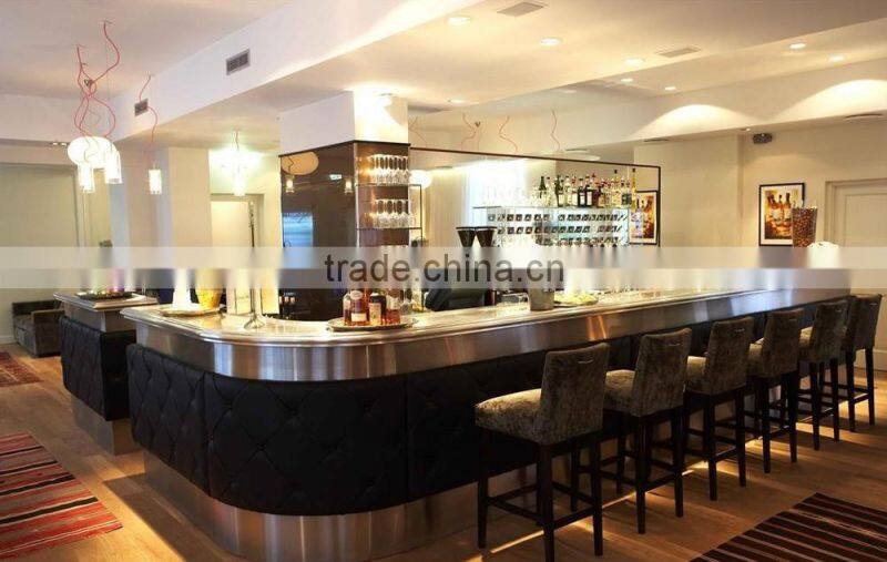 G-005 1.1m aluminium bar chairs for restaurant