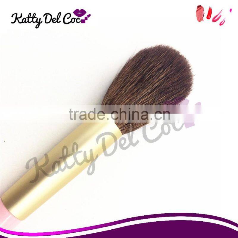 Best quality Goat hair wooden makeup brushes set for professionals
