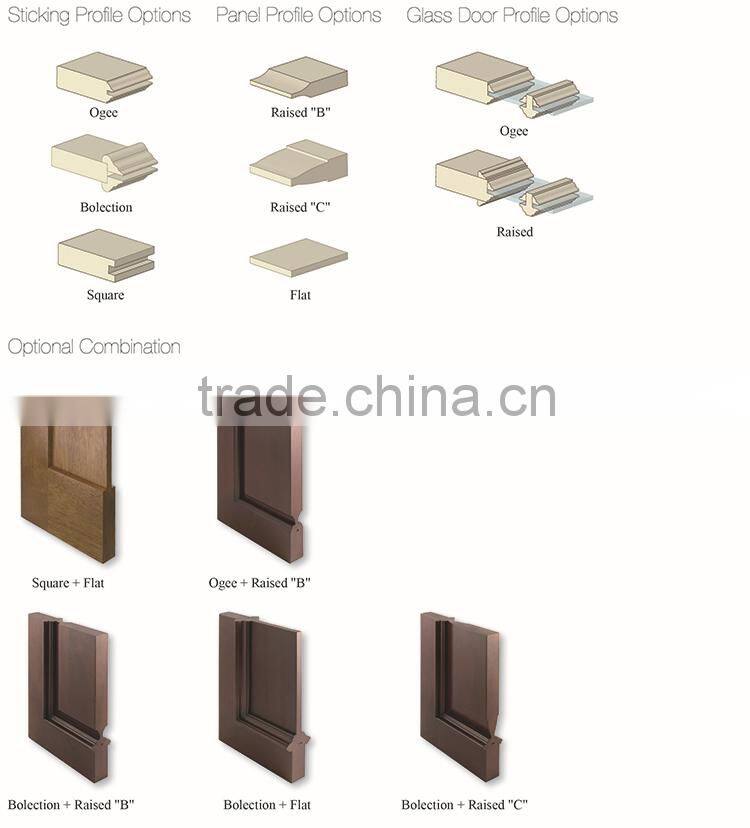 4- panel mahogany hardwood door design