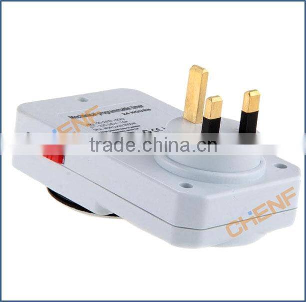 Hot Sell CF-TG-14 24 HOURS UK Standard Mechanical Timer Socket