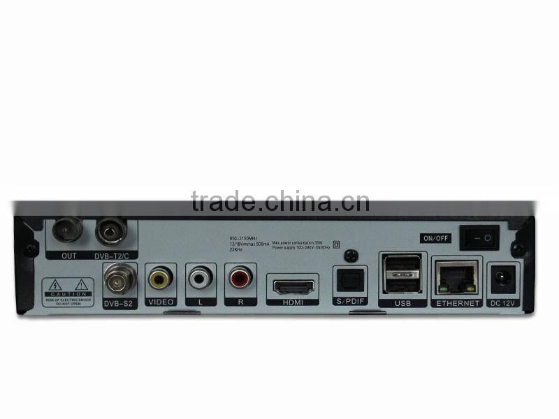 Magic Box Internet Tv Set Top Box MagicBox MG4 HD with DVB-S2+DVB-T2+DVB-C 4K Satellite Receiver