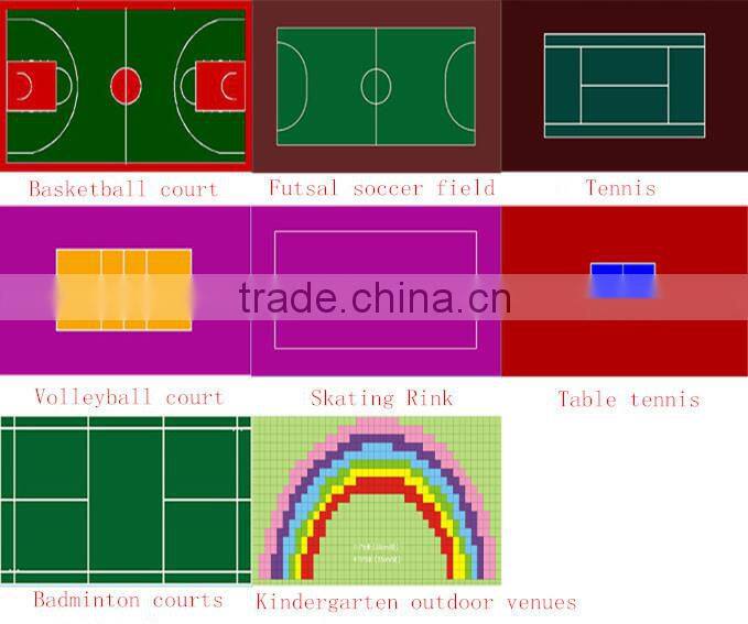JDA1/Interlocking PP Sports Court