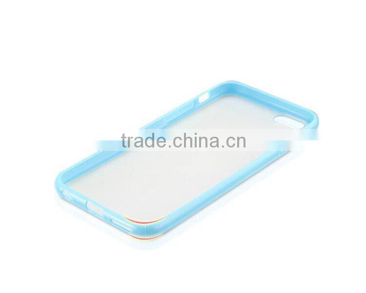 Hybrid Matte PC+TPU bumper case for iphone 6