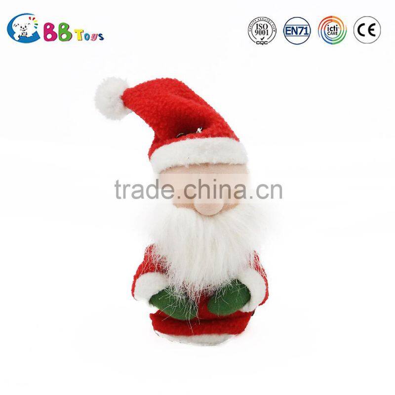 Factory Supply Good Quality Funny Santa Claus Keychain