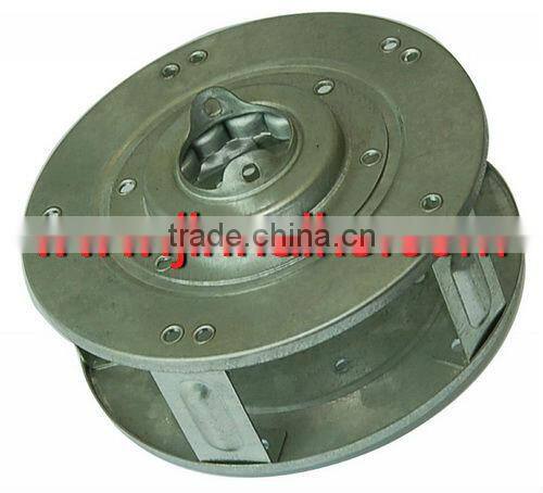 Rolling shutter door spring box