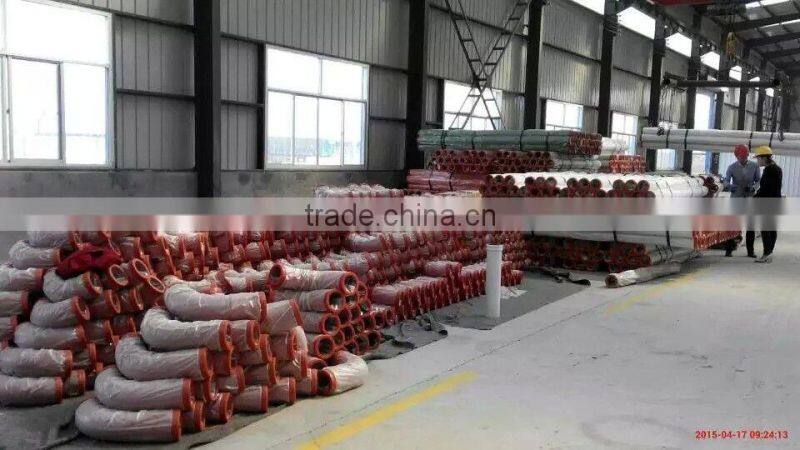 drag pump with cast steel elbow 13Mn-4 Putzmeister DN125*R275*90Deg Truck Mounted Concrete Pump