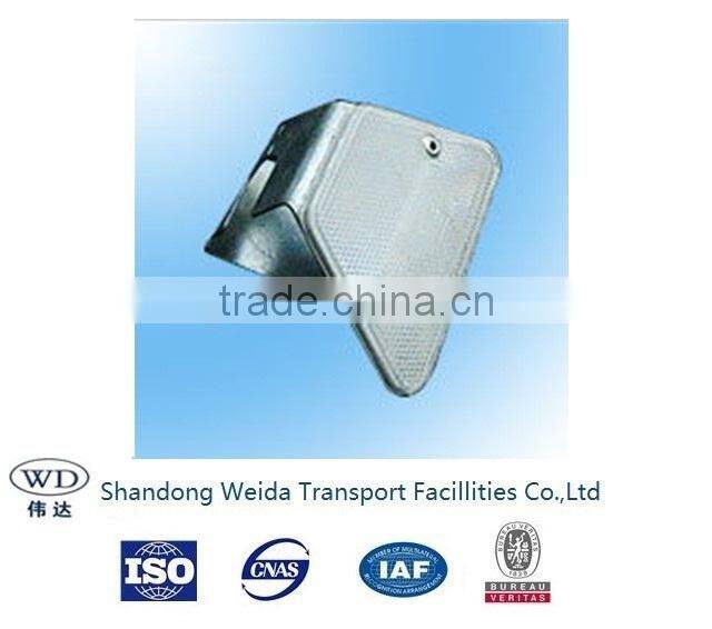 High reflective round type highway guardrail reflector delineator