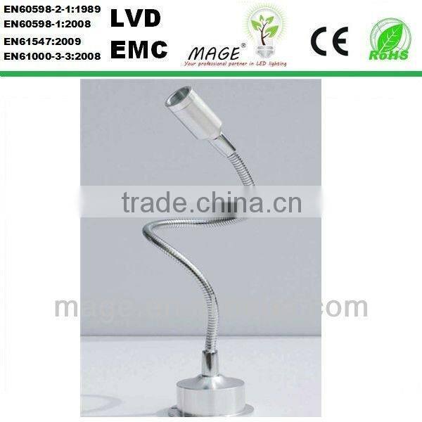 led gooseneck light flexible book