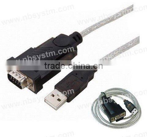 USB to RS232 DB 9 Pin Serial COM Cable Lead