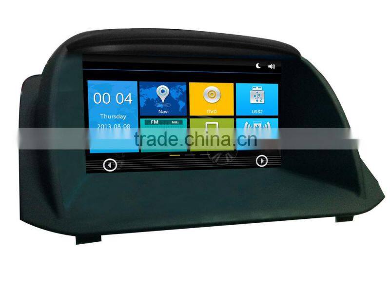 Wholesale car fm radios audio multimidea player dvd double din 7 inch car dvd player For FORD FIESTA support Phone 3G DVR SWC BT