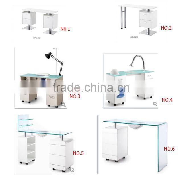 modern white manicure nail desk / nail table sale cheap SK-E020