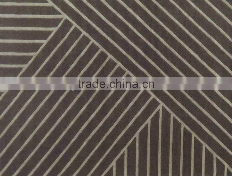 Best new design luxury home theater carpet with stripe pattern