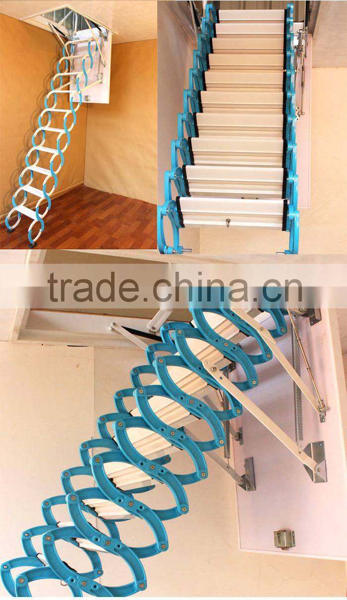 Electric remote control loft ladder