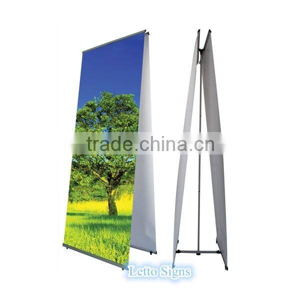L Banner Stand