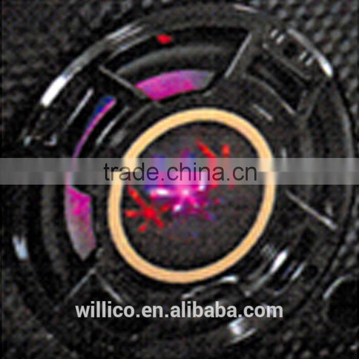 8 inch 2.0 active wood stereo usb fm remote control sd led light speaker