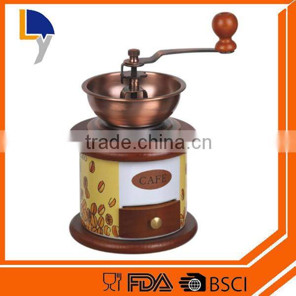 Manual Coffee Grinder Hand grinds Beans